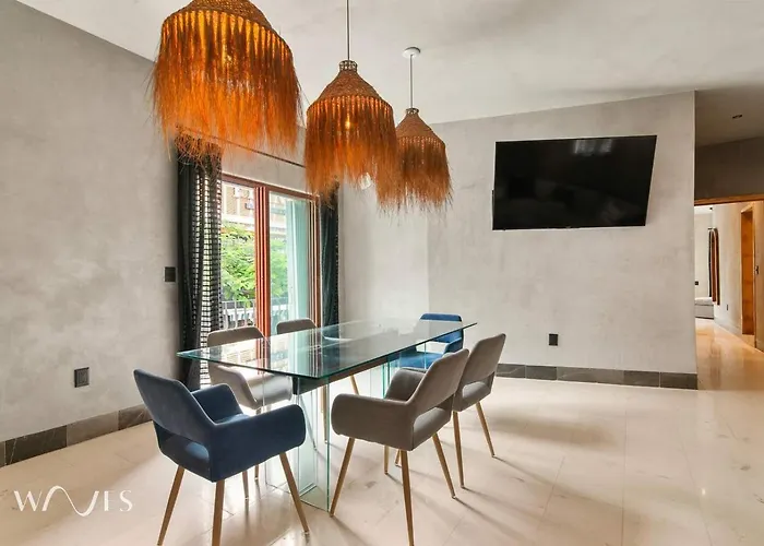 Ferienhaus Ubicacion: 5ta Av. | Luminoso Depto. De 2 Rec. Playa del Carmen